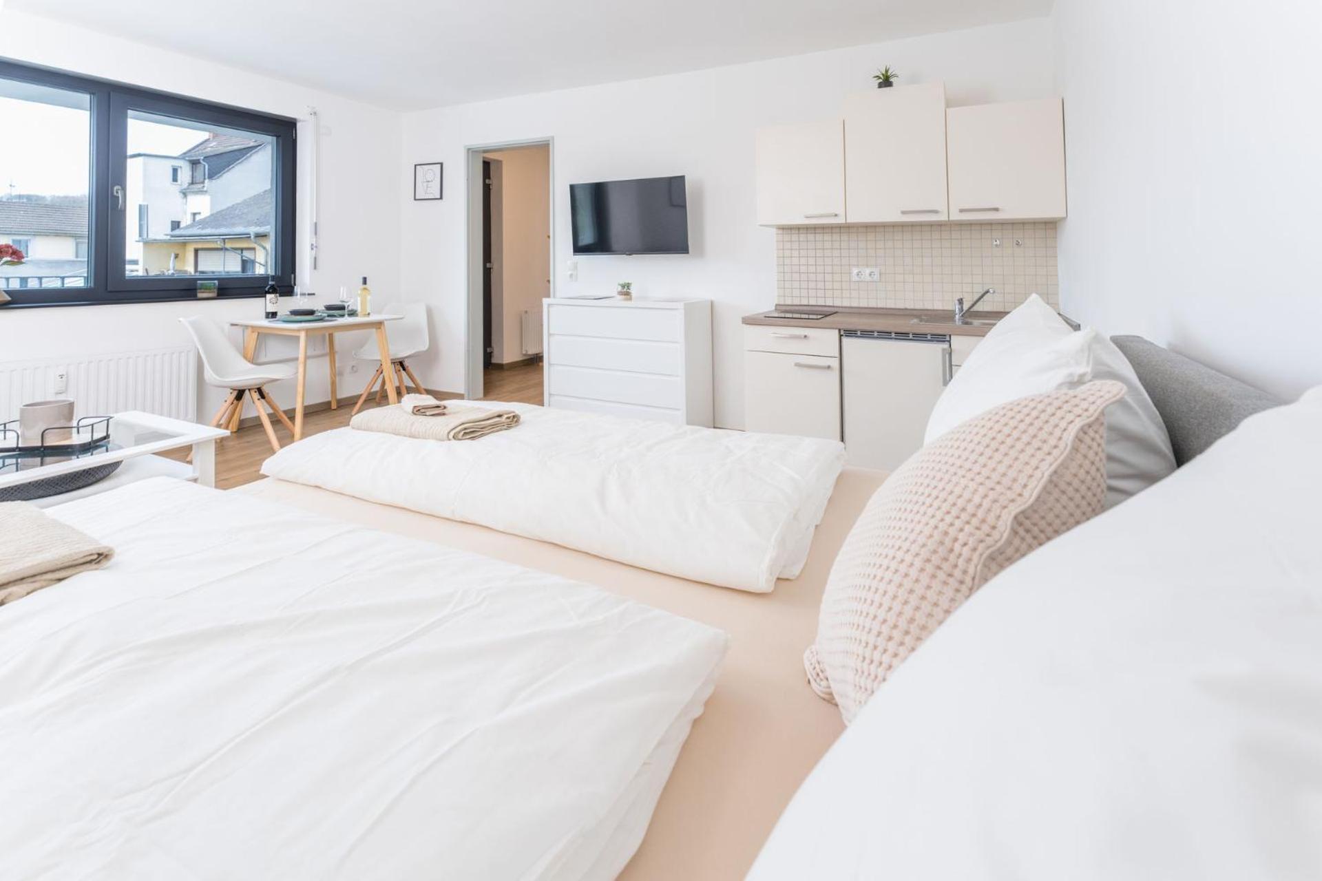 Modernes Apartment Mit Privatem Stellplatz Wenige Minuten Von Der Innenstadt & Mosel Koblenz  Buitenkant foto